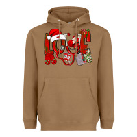 Toasted Coconut christmas love nurse Heavyweight Hoodie - NancyCooperArtShop