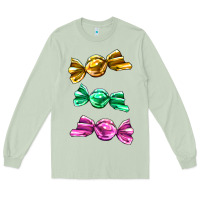 Matcha colorful candies Long Sleeve Tee - AdoDesignShop