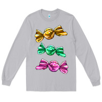 Moon Dust colorful candies Long Sleeve Tee - AdoDesignShop