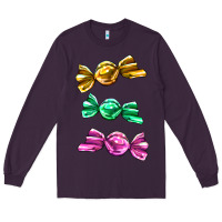 Plum colorful candies Long Sleeve Tee - AdoDesignShop