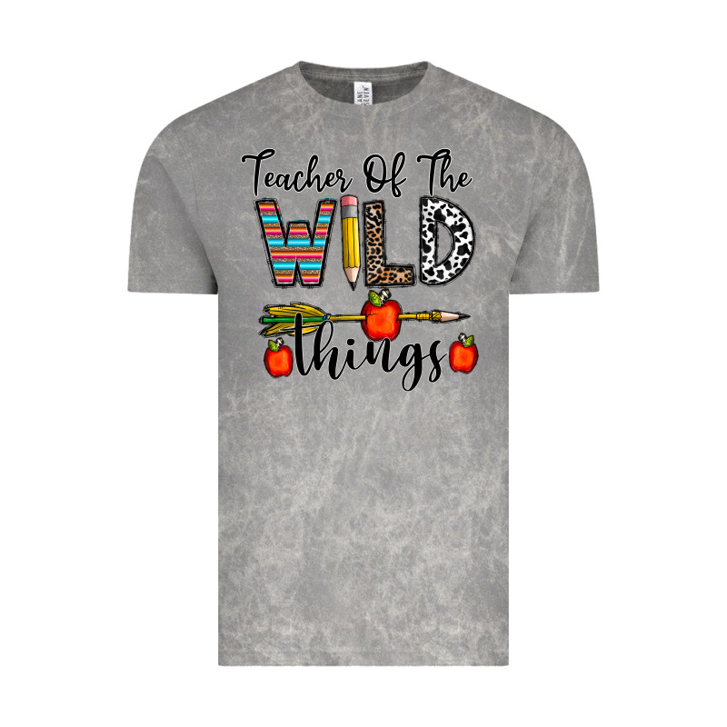 Teacher Of The Wild Things Vintage Tee by CowhideDigitalArt | Teevron
