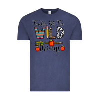 Vintage Denim teacher of the wild things Vintage Tee - CowhideDigitalArt