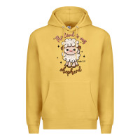Antique Gold the lord is my shepherd Premium Hoodie - Artiststas