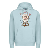 Blue Mist the lord is my shepherd Premium Hoodie - Artiststas