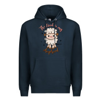 Navy the lord is my shepherd Premium Hoodie - Artiststas