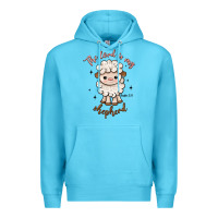 Ocean Blue the lord is my shepherd Premium Hoodie - Artiststas