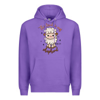 Purple the lord is my shepherd Premium Hoodie - Artiststas