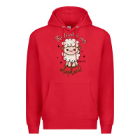 Red the lord is my shepherd Premium Hoodie - Artiststas