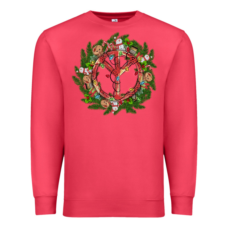 Christmas Peace Premium Sweatshirt by MaliasSmallBusiness | Teevron