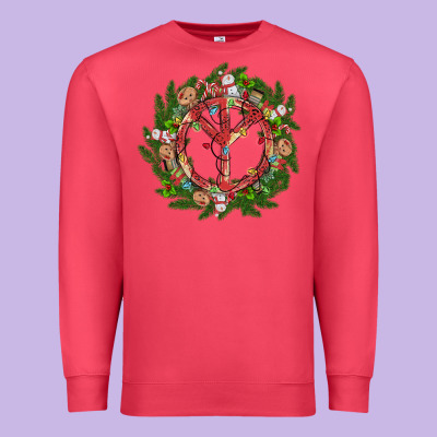 Christmas Peace Premium Sweatshirt Designed By Maliassmallbusiness