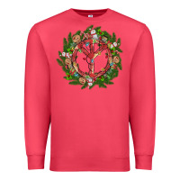 Cardinal Christmas peace Premium Sweatshirt - MaliasSmallBusiness