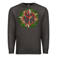 Smoke Christmas peace Premium Sweatshirt - MaliasSmallBusiness