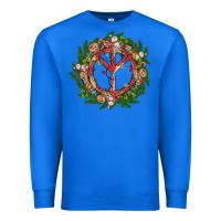 True Royal Christmas peace Premium Sweatshirt - MaliasSmallBusiness
