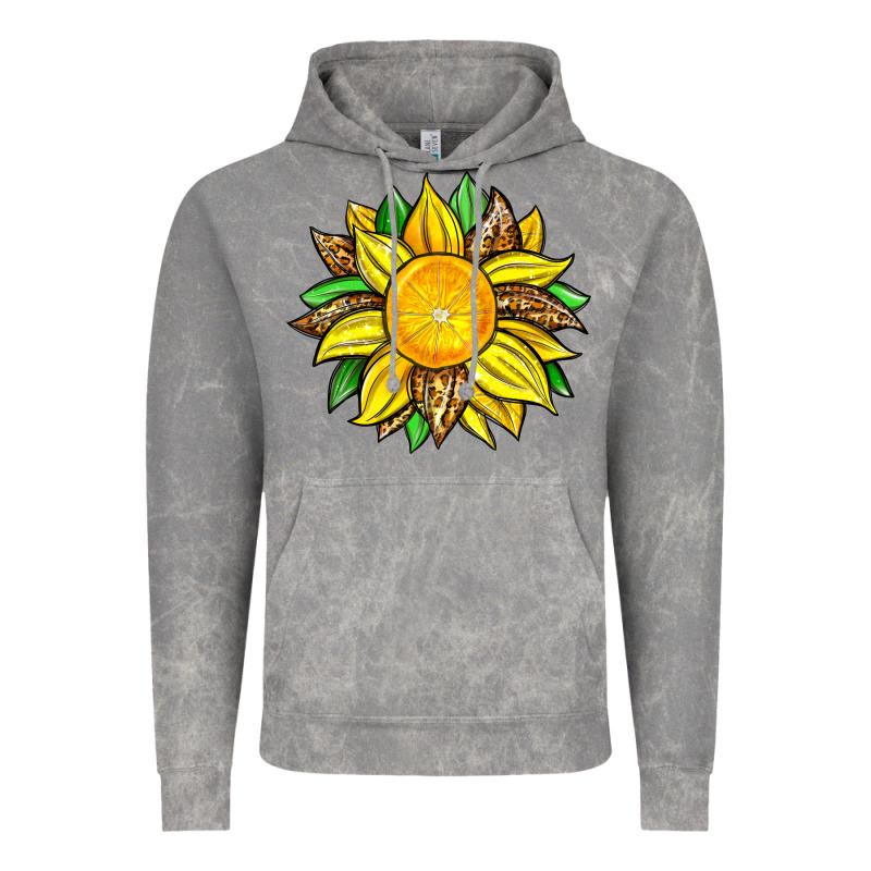 Lemon Sunflower Vintage Hoodie by Zillion Design Studio | Teevron
