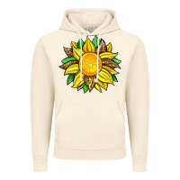 Vintage Artic lemon sunflower Vintage Hoodie - Zillion Design Studio