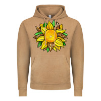 Vintage Camel lemon sunflower Vintage Hoodie - Zillion Design Studio