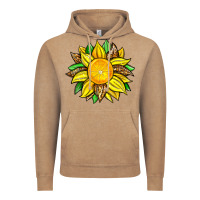 Vintage Coffee lemon sunflower Vintage Hoodie - Zillion Design Studio