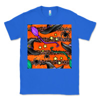True Royal halloween witch hats leopard seamless pattern Classic Tee - BundleAndBundleShop