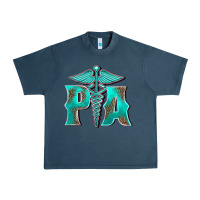 Midnight Navy physician medical symbol assistant nurse Urban Heavy Tee - BarkalooDesign