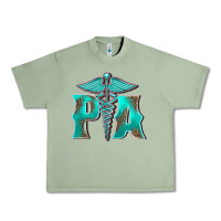 Oil Green physician medical symbol assistant nurse Urban Heavy Tee - BarkalooDesign