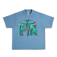 Pebble Blue physician medical symbol assistant nurse Urban Heavy Tee - BarkalooDesign