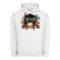 Pigment Lunar Rock american football messy bun Urban Hoodie - texasbilliewilder