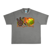 Tornado peace love tennis Urban Heavy Tee - RacoonDesign
