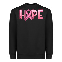 Black hope and pink ribbon Heavyweight Sweatshirt - HRA Design Shop