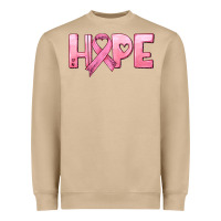 Mushroom hope and pink ribbon Heavyweight Sweatshirt - HRA Design Shop