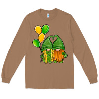 Toasted Coconut St Patrick's Day Gnomes Long Sleeve Tee - Jasminsmagicworld