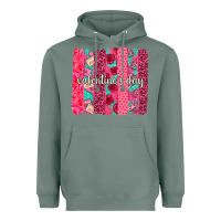 Sage valentines day brushstroke background brushstroke Heavyweight Hoodie - NancyCooperArtShop