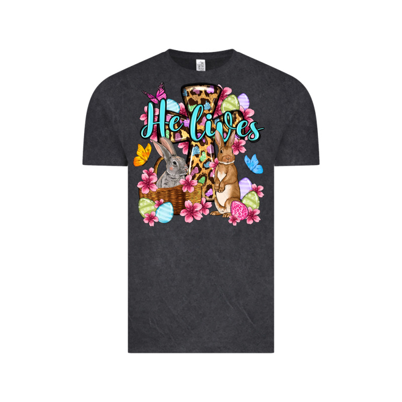 Easter Day He Lives Vintage Tee by OliviaCreatesArt | Teevron