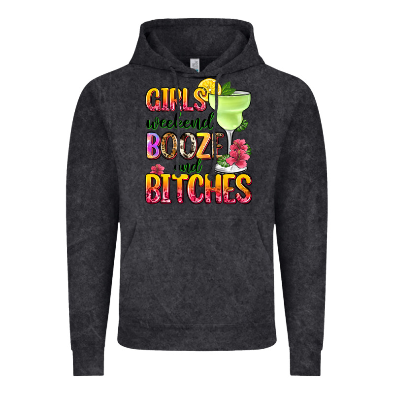 Girls Weekend Booze And Bitches Vintage Hoodie by Zillion Design Studio | Teevron