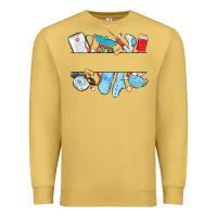 Antique Gold custom name nurse Premium Sweatshirt - MaliasSmallBusiness