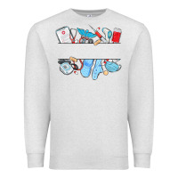Oatmeal Heather custom name nurse Premium Sweatshirt - MaliasSmallBusiness