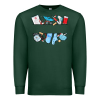 Custom Name Nurse Premium Sweatshirt | Teevron