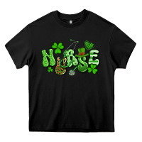 Black nurse st patrick's day Heavy Core Tee - Artiststas
