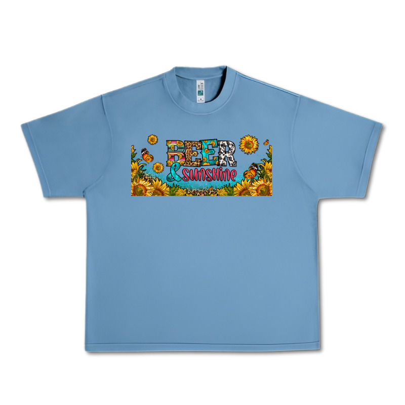Beer And Sunshine 16oz Libbey Cup Urban Heavy Tee by HRA Design Shop | Teevron
