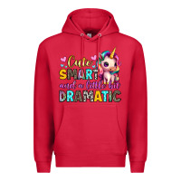 Cardinal cute smart and a little bit dramatic Premium Hoodie - Artiststas