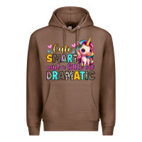 Chestnut cute smart and a little bit dramatic Premium Hoodie - Artiststas