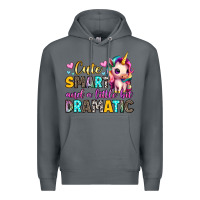 Rock cute smart and a little bit dramatic Premium Hoodie - Artiststas