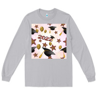 Moon Dust 2022 to graduation seamless pattern Long Sleeve Tee - BundleAndBundleShop