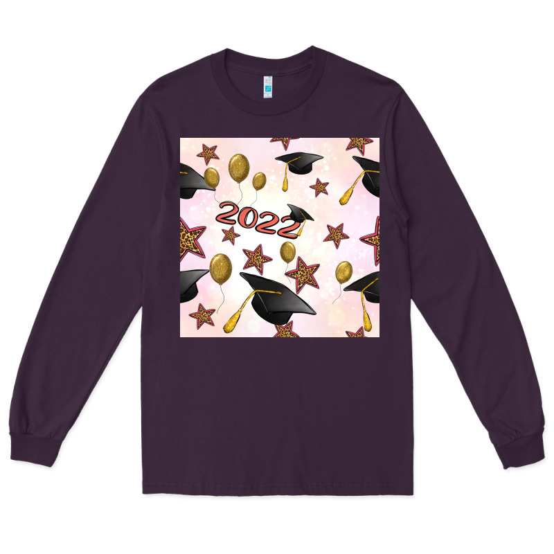 2022 To Graduation Seamless Pattern Long Sleeve Tee by BundleAndBundleShop | Teevron