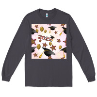 Smoke 2022 to graduation seamless pattern Long Sleeve Tee - BundleAndBundleShop