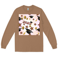 Toasted Coconut 2022 to graduation seamless pattern Long Sleeve Tee - BundleAndBundleShop