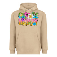 Mushroom choose happy with smile Heavyweight Hoodie - NancyCooperArtShop