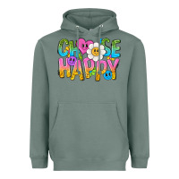 Sage choose happy with smile Heavyweight Hoodie - NancyCooperArtShop
