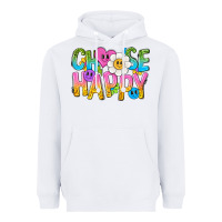 White choose happy with smile Heavyweight Hoodie - NancyCooperArtShop