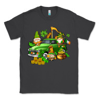 Smoke st patricks gnomes  with farm truck Classic Tee - AdoDesignShop