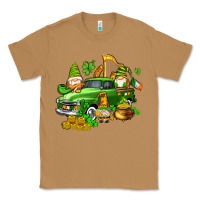 Toasted Coconut st patricks gnomes  with farm truck Classic Tee - AdoDesignShop